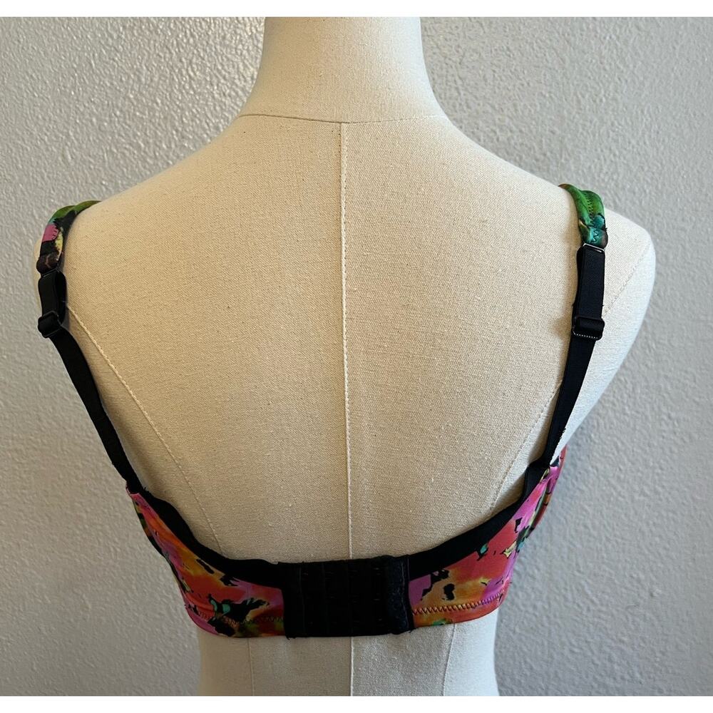 Lane Bryant Cacique Bra Lightly Lined Full Coverage Bright Floral Size 34G - Picture 2 of 6